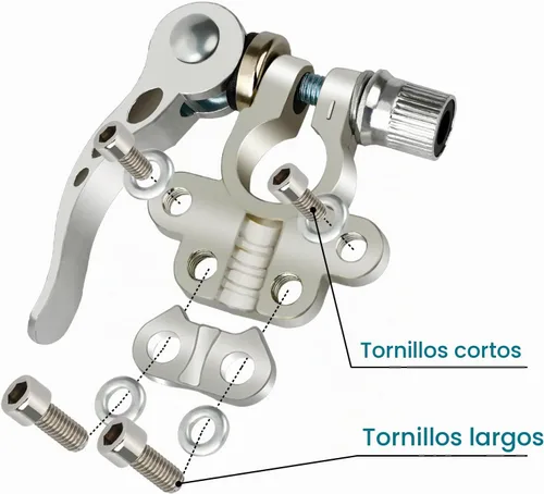 Vista 4 de 2 PCS Conectores de Terminal de Batería de Desconexión Rápida de 4 Vías, Extremos de Cable Positivos y Negativos para Postes SAE/JIS Tipo A