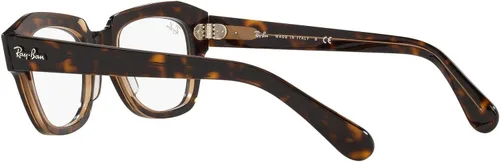 Vista 5 de Ray-Ban RX5486 State Street Cat Eye - Marcos para anteojos con receta