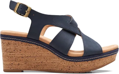 Vista 2 de Clarks Elleri Rae Sandalia de cuña para mujer