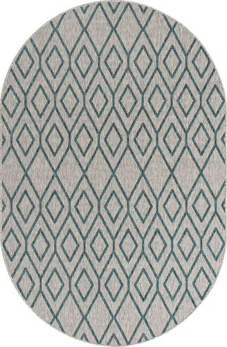 Vista 66 de Jill Zarin Outdoor Collection - Alfombra de área - Turcas y Caicos (2' 2" x 3' 1" Rectángulo Beige/Marrón)