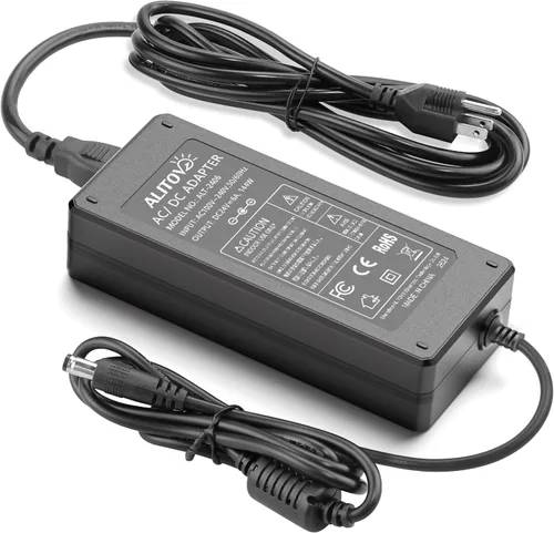 Vista 9 de ALITOVE Fuente de alimentación de 24V 2.7A 65W Adaptador AC a DC Transformador de 24 voltios Convertidor de cable de alimentación de 4.92 pies