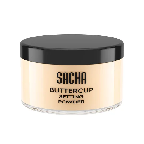 Vista 11 de Sacha BUTTERCUP - Polvo fijador de maquillaje de 1.75 onzas, polvo translúcido para acabado de piel grasa, polvo suelto, polvo difuminador