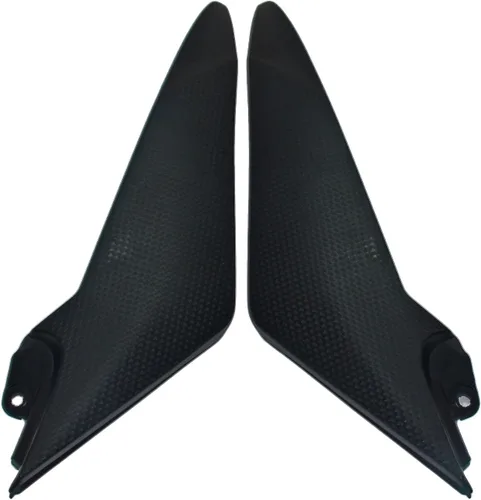 Vista 3 de Panel de carenado lateral del tanque cubierta del tanque de gas para Yamaha YZF-R6 2008-2015, plástico negro