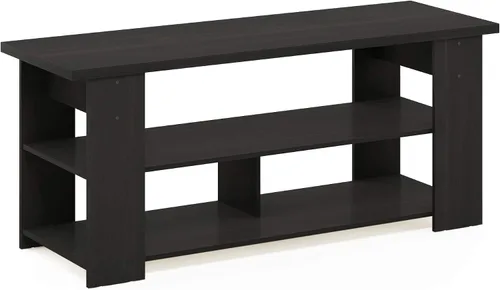 Vista 42 de Furinno 11191BK THE Centro de Entretenimiento Soporte para TV, Negro