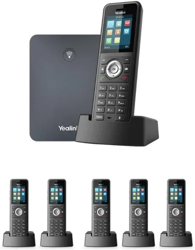 Vista 4 de Yealink Paquete de teléfono IP W79P de base W70B y teléfono W59R + 1 unidad de teléfono W59R (W79P + 1 x W59R)