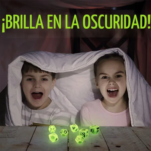 Vista 4 de Story Time Dice: Scary Tales - Brilla en la oscuridad por Imagination