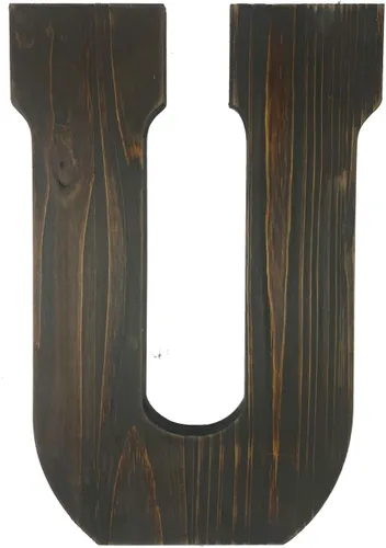 Vista 11 de Arte de pared con letras grandes para sala de estar, baño, dormitorio y decoración del hogar, letras rústicas de casa de campo para apellidos