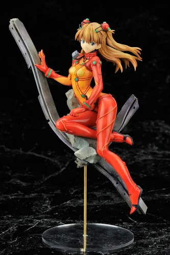Vista 2 de Alter Evangelion: 2.0 Puede (No) Avance: Asuka Langley Shikinami PVC Figure-Test Type Plugsuit Versión (escala 1:8)