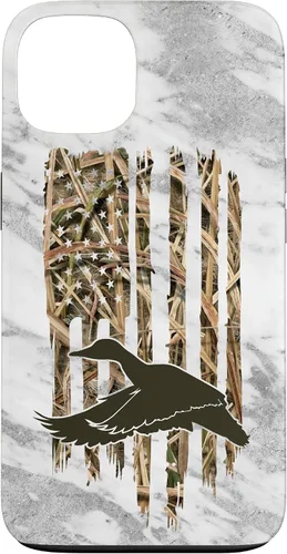 Vista 7 de Funda para iPhone 11 Pro Max con diseño de camuflaje y bandera de Estados Unidos