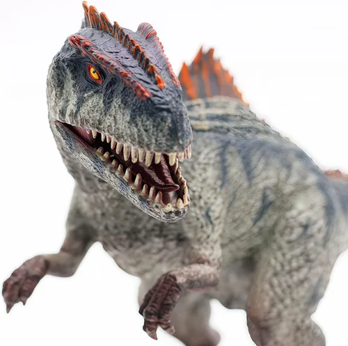 Vista 4 de Gemini&Genius Giganotosaurus Figura de juguete de dinosaurio para niños, juguete de dinosaurio Giganotosaurus, figura de acción de dinosaurio