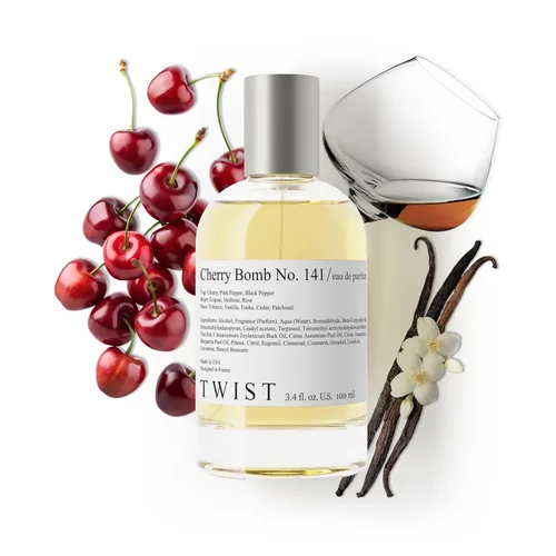 Vista 57 de Twist - Addicted No. 3 - Eau De Parfum inspirado en Y. Black Opium, Perfume de larga duración para mujer, Ámbar y Vainilla, Vegano, Ingredientes