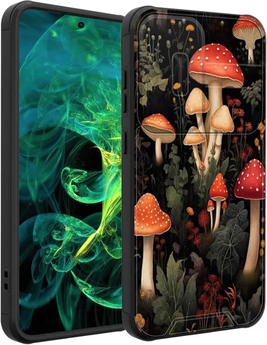Vista 123 de Funda para Galaxy A16 5G con cubierta para cámara deslizante, resistente de doble capa, híbrida, a prueba de golpes, funda protectora resistente
