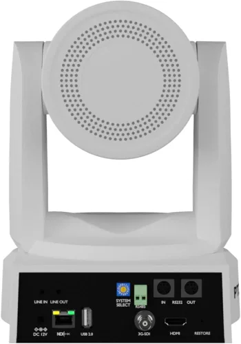 Vista 4 de PTZOptics 3 x Move 4K SDI/HDMI/USB/IP PTZ Cámara con zoom óptico 30x (blanco) (PT30X-4K-WH-G3)