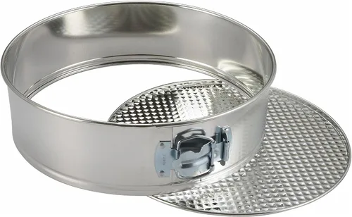 Vista 7 de WINCO Molde desmontable con fondo desmontable, 6 pulgadas, acero aluminizado, negro