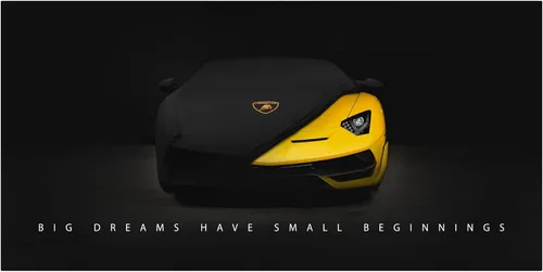 Vista 13 de Arte de pared motivacional para la oficina, lienzo de arte de súper auto, decoración automotriz inspiradora para los amantes de los autos deportivos