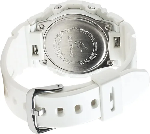 Vista 2 de Casio BGD565-7 Reloj clásico blanco con cronógrafo Baby G Shock para mujer, Blanco, Cronógrafo