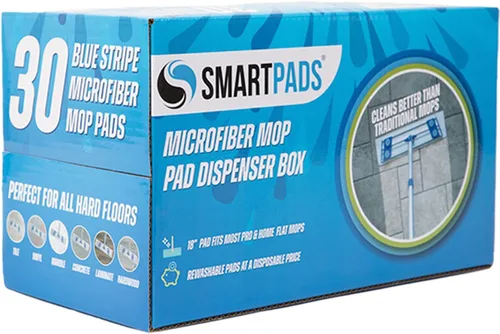 Vista 2 de Arkwright - Caja de almohadillas inteligentes reutilizables (paquete de 30) almohadillas de microfibra desechables o lavables compatibles
