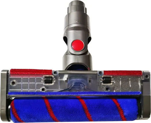 Vista 5 de Cabezal de cepillo suave, rodillos grandes, para aspiradora Dyson V11 V10 V8 V7 V15 inalámbrica (LED verde)