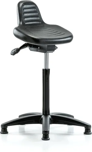 Vista 5 de Taburete Perch Sit Stand con deslizadores y anillo de pie, altura del banco