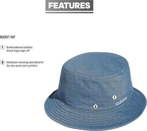 Vista 2 de adidas Core Essentials - Sombrero de pescador para mujer