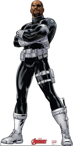Vista 12 de Gráficos avanzados de Marvel's Avengers Assemble, Tamaño natural, Cartón, para levantarse., talla única