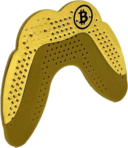 Vista 5 de Battle Protector bucal de fútbol deportivo ultradelgado Grillz, máxima protección y transpirabilidad, diseño de boquilla de perfil bajo que Azul