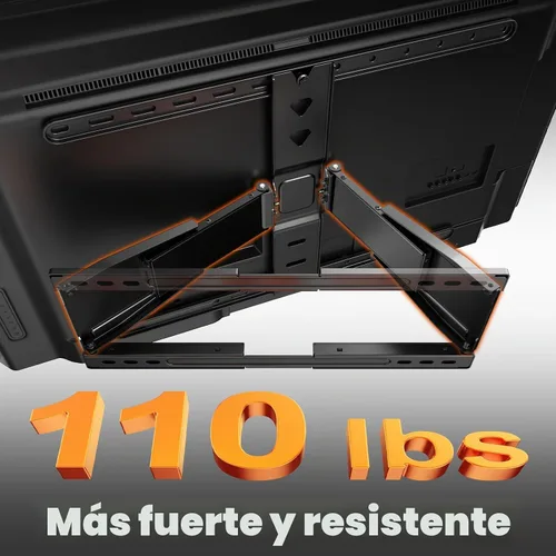 Vista 4 de PUTORSEN Soporte de pared ultra delgado para la mayoría de televisores