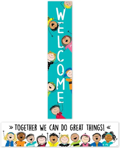 Vista 15 de CTP Apple Time Welcome - Banner de 2 caras (doble cara 1 frase en cada lado) (11024 Creative Teaching Press)