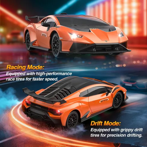 Vista 3 de Lamborghini - Coche de juguete Lambo a escala 1:18 para niños