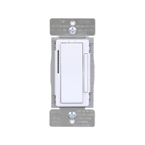 Vista 2 de Eaton EWFD30-W-BX-T Wi-Fi Smart Universal Dimmer funciona con Hey Google y Alexa, color blanco