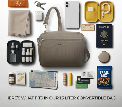 Vista 5 de Travelon Anti-Theft Classic Convertible Crossbody & Waist Pack