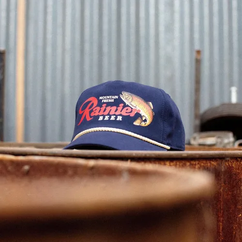 Vista 4 de AMERICAN NEEDLE Rainier Beer - Gorra de béisbol ajustable unisex