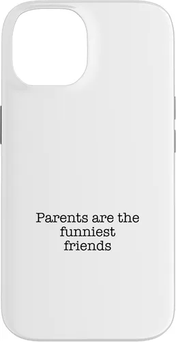 Vista 4 de iPhone 16 Parents are the funniest friends Case