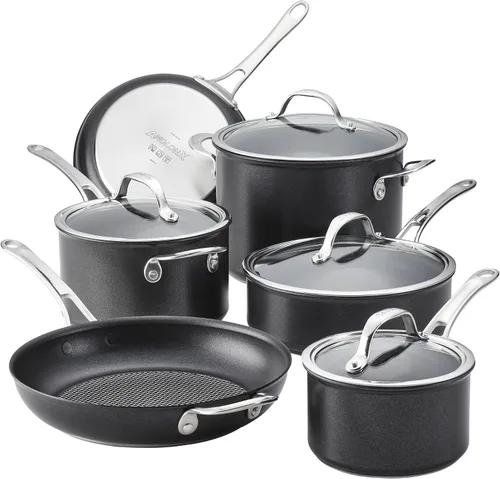 Vista 12 de Anolon X - SearTech Saucier antiadherente, compatible con placa de inducción (2.4L/2.5qt)