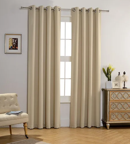 Vista 186 de MYSKY HOME Cortinas Aqua para Armario para Entrada Cortina Opaca para Puerta para Sala de Estar Cortina Oscurecedora de Habitación con Ojales