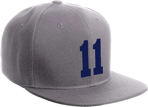 Vista 96 de Número de equipo modificado para requisitos particulares del jugador del color del sombrero del Snapback de la visera plana clásica de la visera