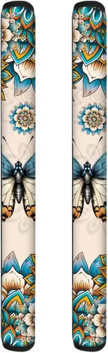 Vista 13 de 2 fundas para manijas de refrigerador, decoración otoñal, hojas de arce, fundas para manijas de puerta de nevera, lavables a máquina, microondas