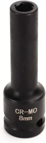 Vista 2 de FLZOSPER Toma de impacto de 6 puntos de 1/2 pulgada x 0.315 in de profundidad, 42 CR-MO