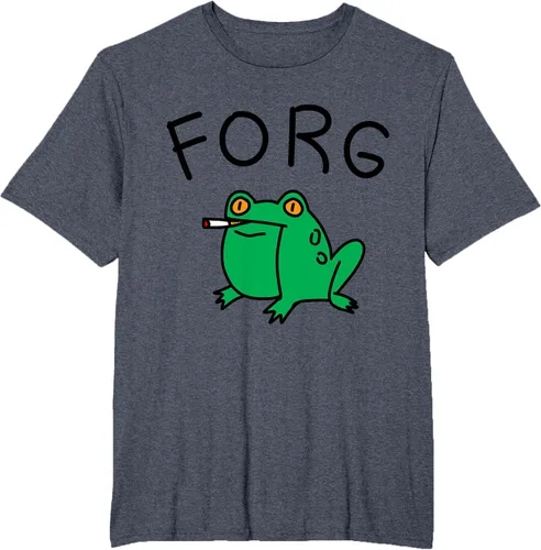 Vista 29 de Forg Y2K Sarcastic Cringe - Camiseta divertida Irónica Gen Z Weird Meme Cool, Blanco
