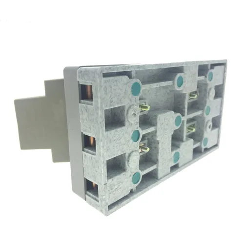 Vista 6 de 380V 100A 3 Polo Doble Tiro Fuente de Alimentación Control de Seguridad Interruptor Cuchillo Gris