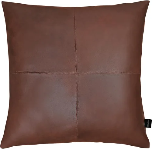 Vista 101 de Funda de almohada de piel de cordero – Funda de cojín decorativa para sofá – Fundas para sala de estar y dormitorio, 22 x 22 pulgadas – Paquete de 2