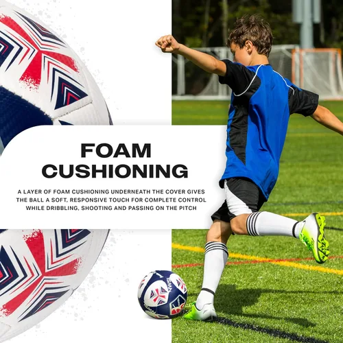 Vista 4 de Franklin Sports - Pelotas de fútbol del equipo NWSL - Pelotas de fútbol para niños + adultos - Pelotas de fútbol para niños + niñas - Pelota