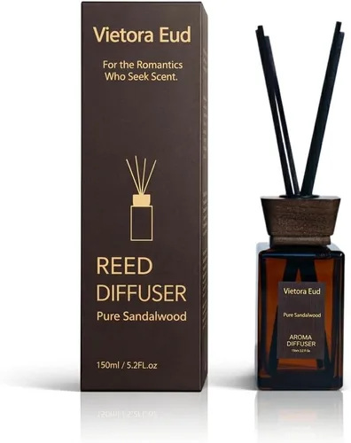 Vista 20 de Bamboo Reed Diffuser, 3.34 Fl Oz Esencial de bambú