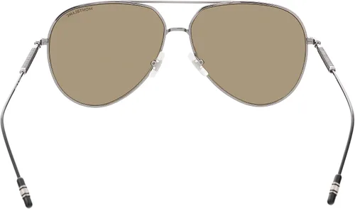 Vista 4 de Gafas de sol Montblanc MB 0045 S- 003 RutenioGris, Ruthenium