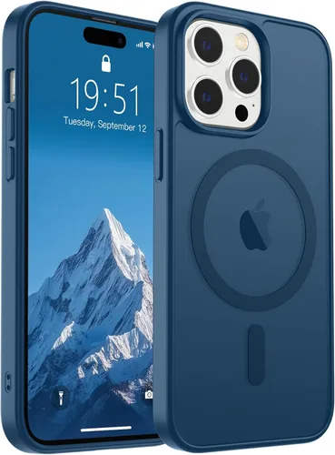 Vista 313 de SUPFINE Funda magnética para iPhone SE 2022 (3ª)/2020 (2ª), iPhone 8 (compatible con MagSafe) (protección contra caídas de grado militar), funda