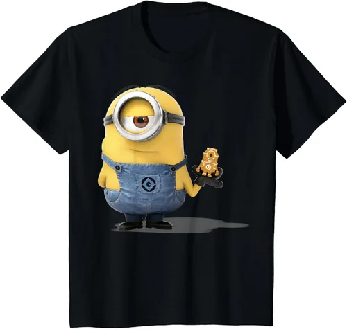 Vista 44 de Camiseta Despicable Me Minions Holding A Ginger Bread Minion Retrato Pequeña