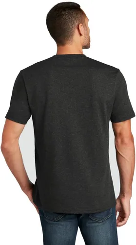 Vista 2 de District ® Re-Tee ™ DT8000, Gris Carbón jaspeado