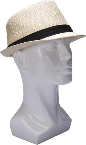 Vista 6 de Levi's Sombrero de paja ligero Fedora Panamá para hombre