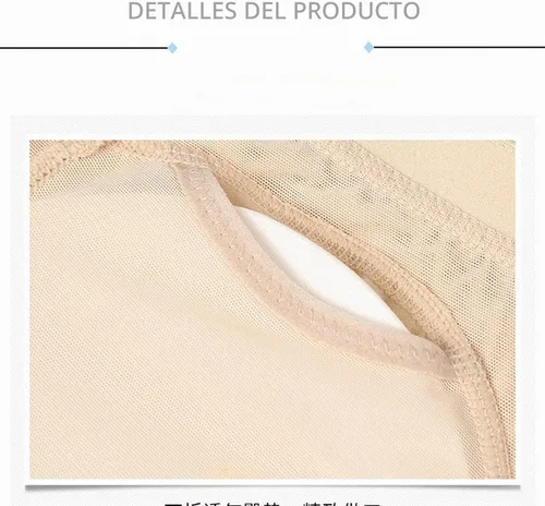 Vista 5 de Levantador de glúteos, almohadillas para realzar la cadera, ropa interior moldeadora de encaje acolchado de control bragas moldeadoras de glúteos