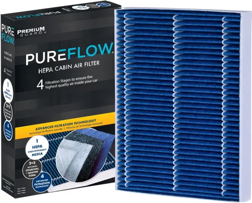 Vista 3 de Filtro de aire de cabina PureFlow HEPA PC8155HX Compatible con Ford Mustang 2015-2025